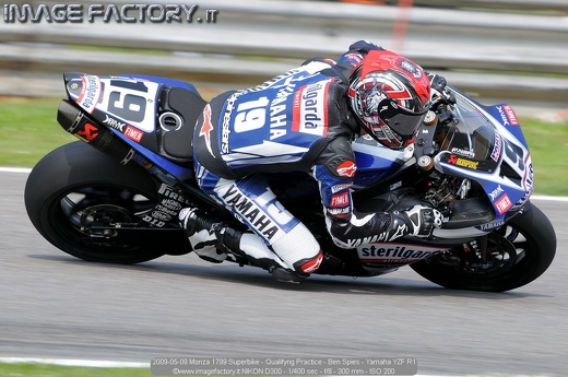 2009-05-09 Monza 1799 Superbike - Qualifyng Practice - Ben Spies - Yamaha YZF R1